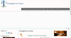 Desktop Screenshot of evangelioenlinea.org